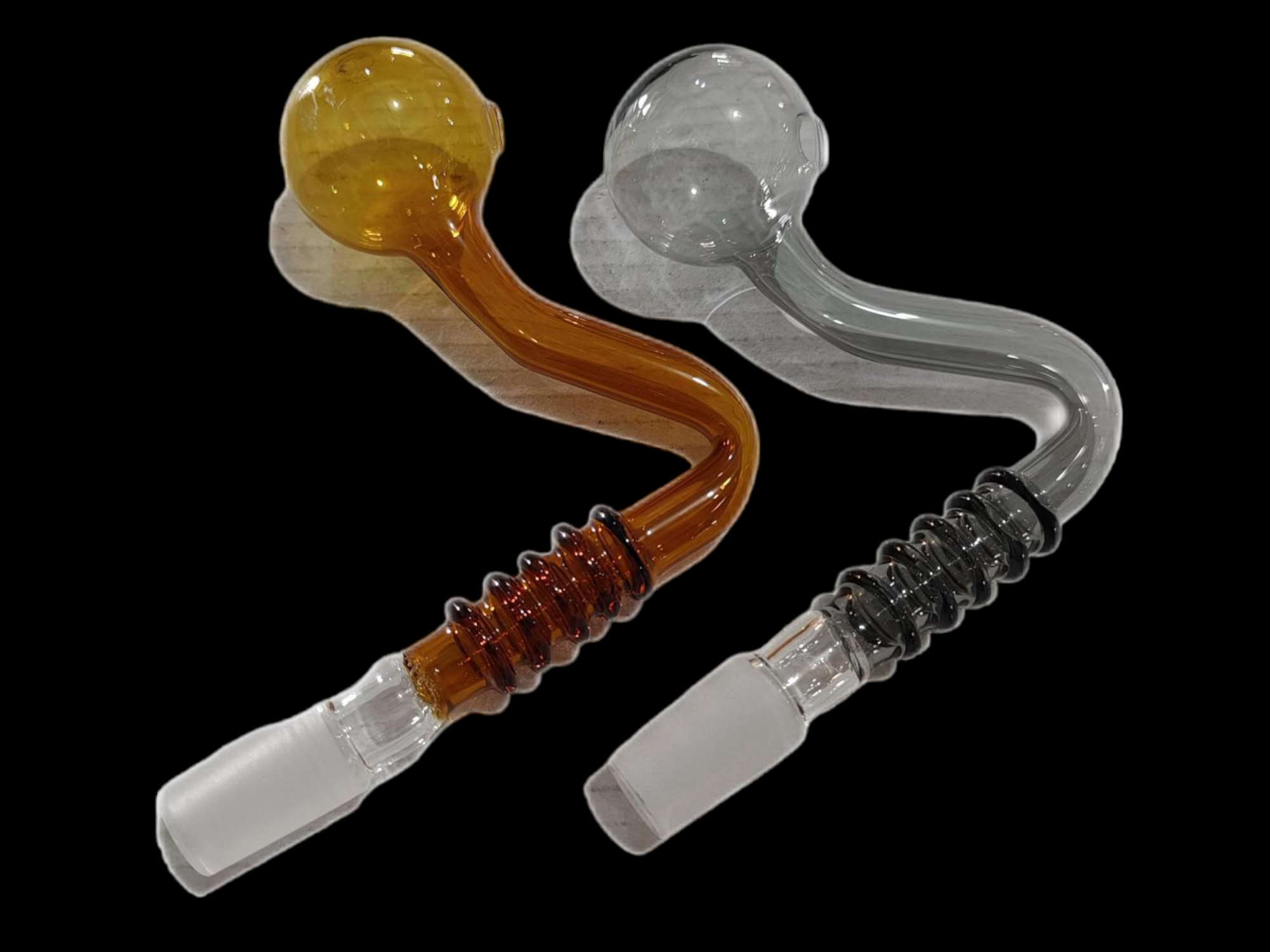 [Q-2945] OIL BURNER 14MM WATERPIPE ATTACHMENT ASSORTED COLOR