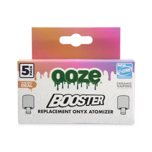 [Q-3000] OOZE BOOSTER ONYX ATOMIZER REPLACEMENT 5-PACK