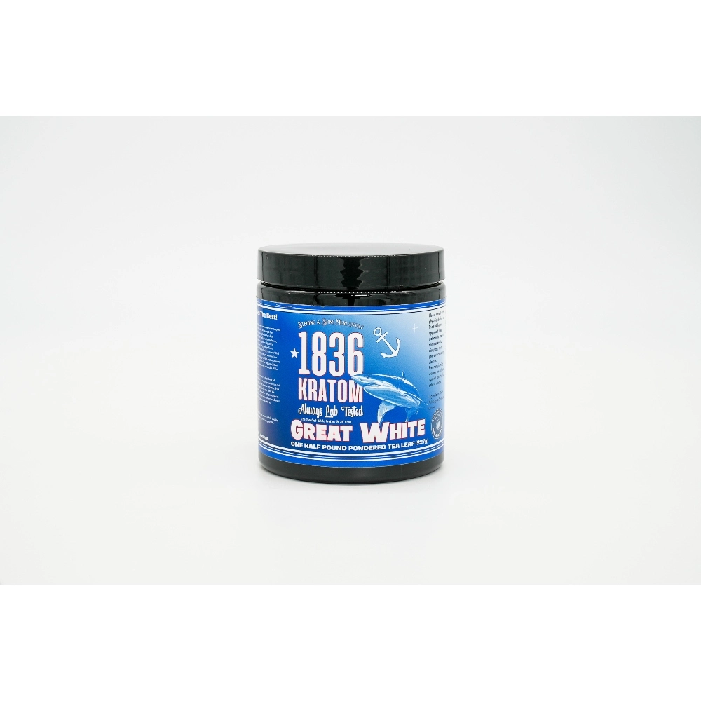 1836 8OZ KRATOM POWDERED LEAF TUBS