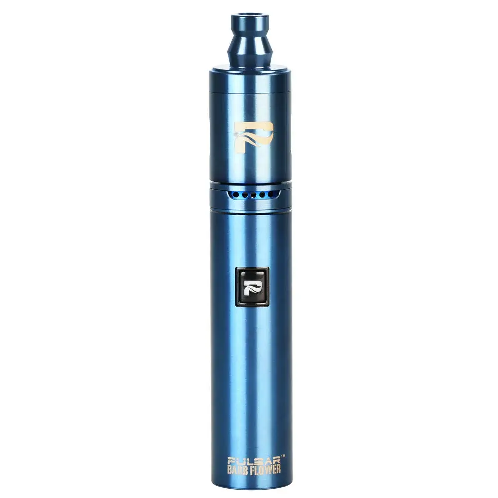 [Q-3174] PULSAR BARB FLOWER HERB VAPORIZER KIT 1450 MAH - BLUE