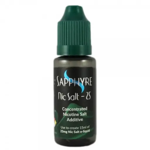 [Q-3297] SAPPHYRE SALT NIC 25 CONCENTRATED 0.9ML NIC MIXING BOTTLE