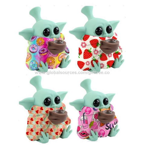 SILICONE BABY YODA - ASSORTED DESIGN