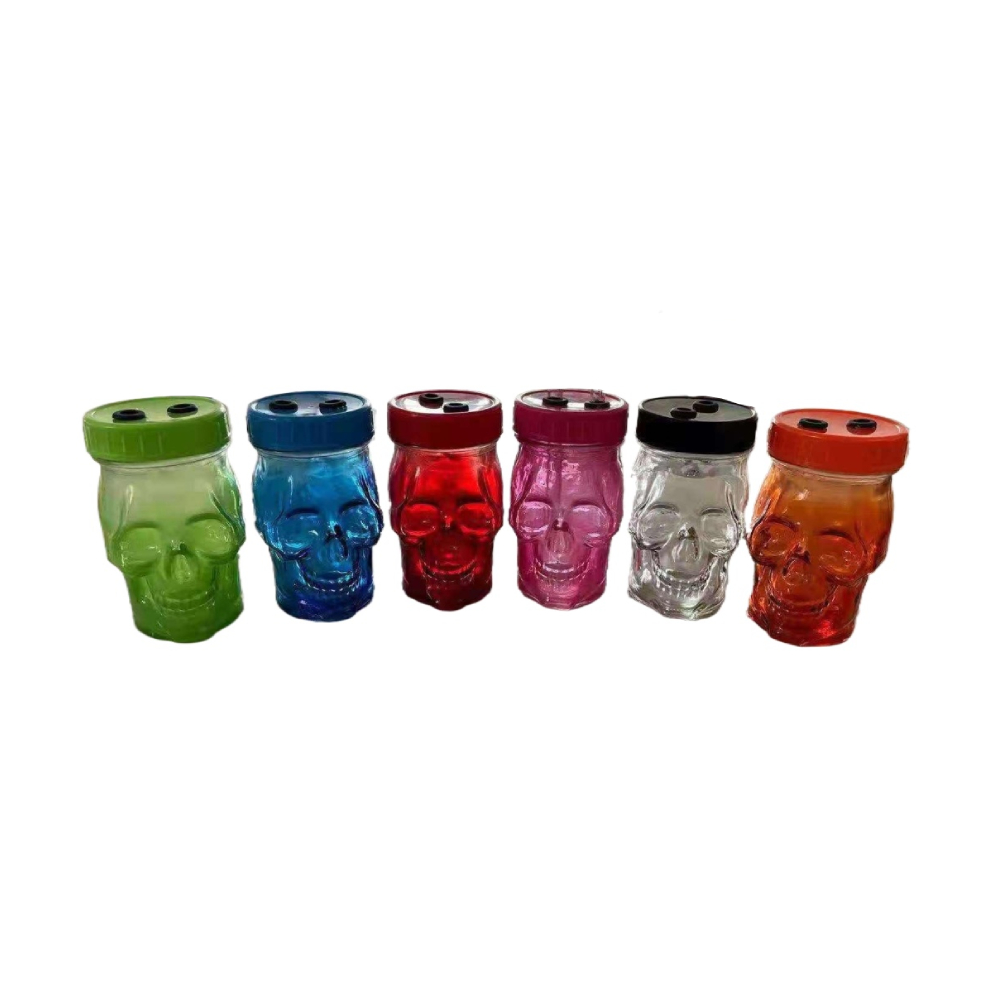 [Q-3535] SKULL OIL BURNER WATER PIPE