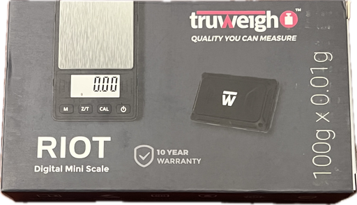 [Q-3753] TRUWEIGH RIOT SCALE 100G X 0.01G