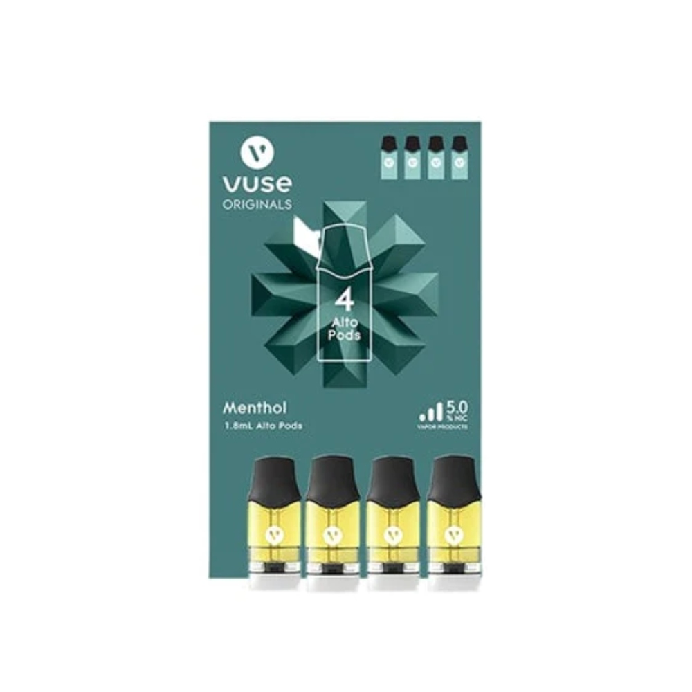 [Q-3840] VUSE ALTO FLAVOR PACK 5% MENTHOL PODS 4PK