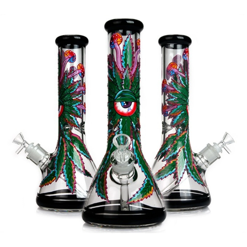 [Q-3888] WATERPIPE 12.5" ONE EYED MONSTER DROOLING