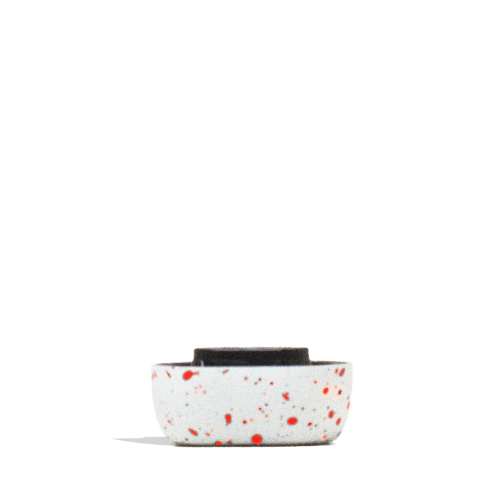 [Q-4147] WULF MODS FLORA PORTABLE DRY HERB VAPORIZER BLACK-RED SPATTER