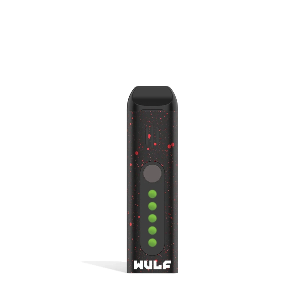 [Q-4148] WULF MODS FLORA PORTABLE DRY HERB VAPORIZER PINK BLACK SPATTER