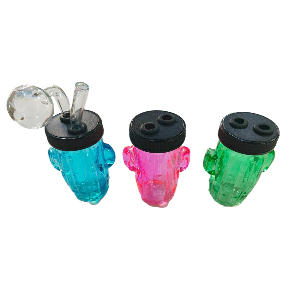 [Q-1540] CACTUS OIL BURNER WATERPIPE