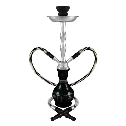 [Q-2572] HOOKAH 18" PHOENICIA 2 HOSE PREMIUM BOX