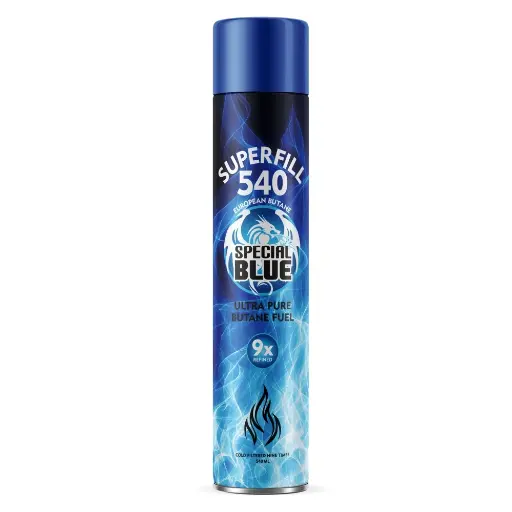 [Q-3608] SPECIAL BLUE BUTANE 9X 540ML