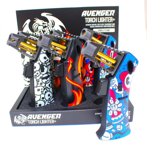[Q-1252] AVENGER NEO TORCH DISPLAY 6PK