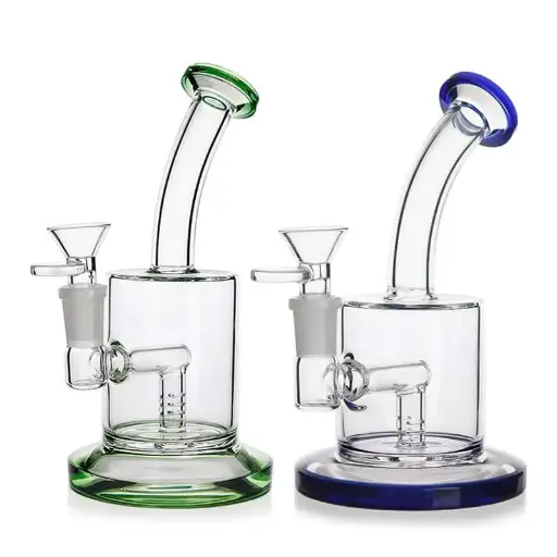 [Q-3936] WATERPIPE 6.7" BASE DIAMETER 3.6" 90DEGREE