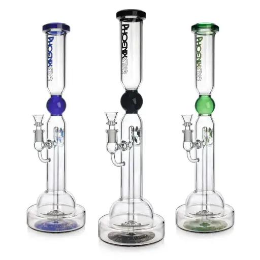 [Q-3916] WATERPIPE 17" MATRIX PERC CYLINDER STYLE