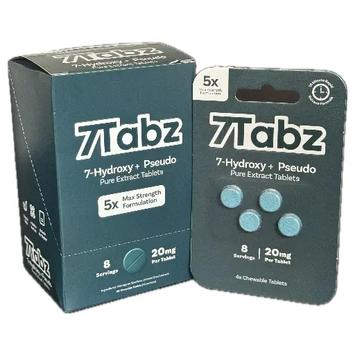 [Q-1197] 7TABZ 7-HYDROXY+PSEUDO PURE EXTRACT TABLETS | 2MG PER TAB 4CT