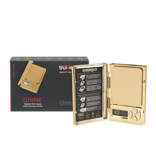 [Q-3754] TRUWEIGH SHINE DIGITAL MINI SCALE  100G X 0.01G GOLD