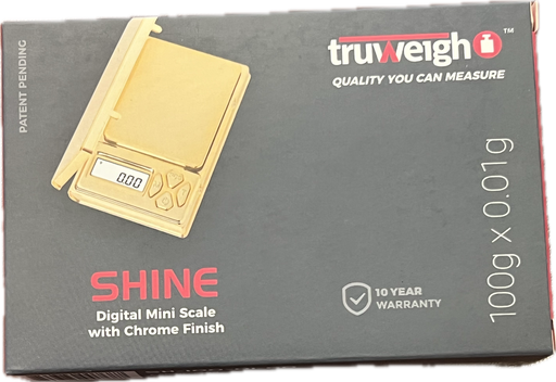 [Q-3754] TRUWEIGH SHINE DIGITAL MINI SCALE  100G X 0.01G GOLD