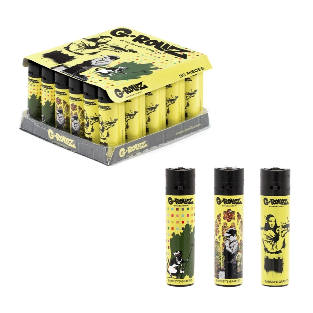 G-ROLLZ | LIGHTERS 30PCS IN DISPLAY