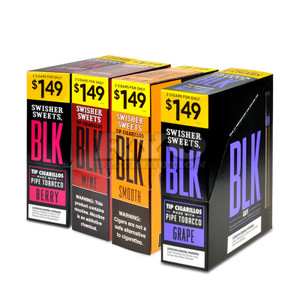 SWISHER SWEET BLK 15 Pack 2 Cigarillo for $1.49