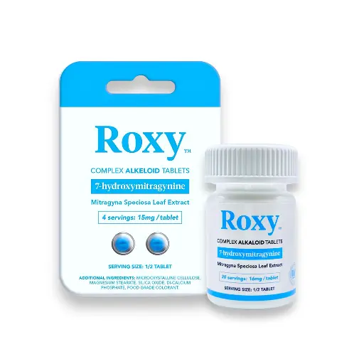 Roxy Complex Alkaloid 7-hydroxymitragynine Tablets