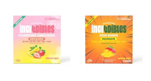 URB Incredibles 20mg Gummies