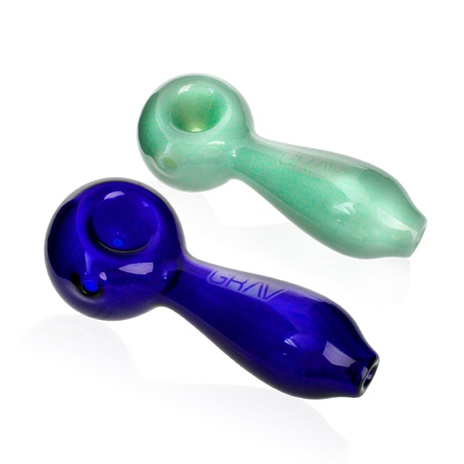 [Q-4467] GRAV 5.7" CLASSIC SPOON HAND BOWL SMOKING PIPE MIXED COLOURS