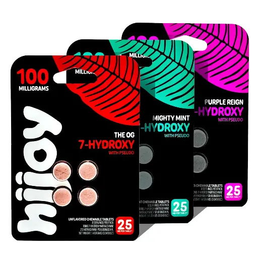 7-Hydroxie Hijoy 25mg Chewable tablets 10PK