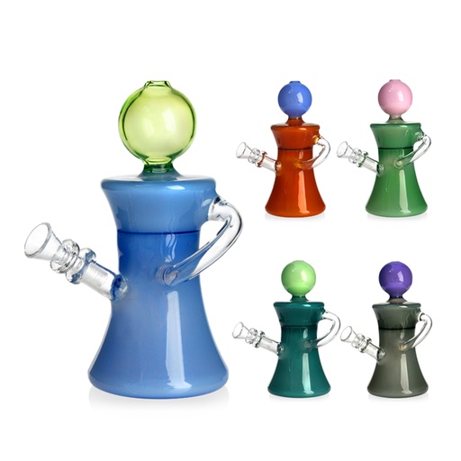 [Q-4660] WATERPIPE OIL RIG 6" MIXED COLOR