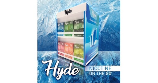 [Q-4743] HYDE NICOTINE STRIPS 30CT DISPLAY 