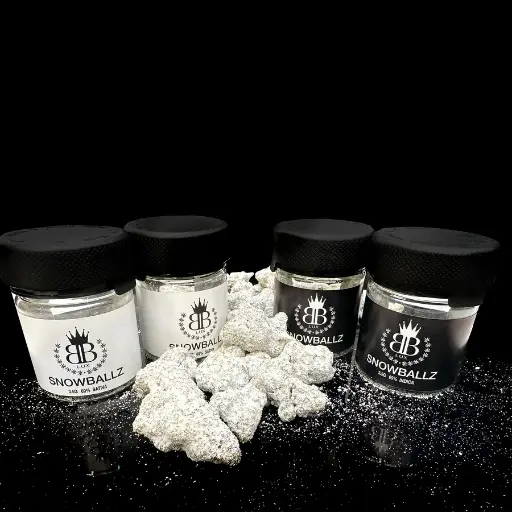  Budz Burn LUX THC-A Flower Snowballz 7G Jar