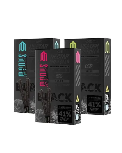 Modus Black Preroll Flower THC-P 5PK 2Ct 1G 5PK a Box