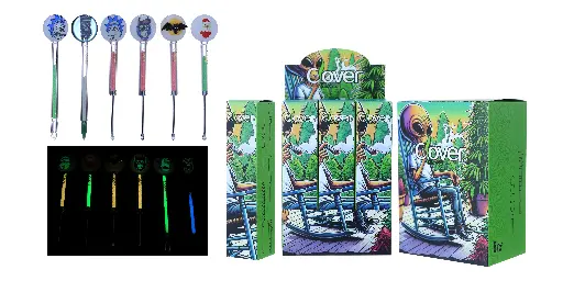 Clover Dab Tools Glass 6PK a Display Mix Color