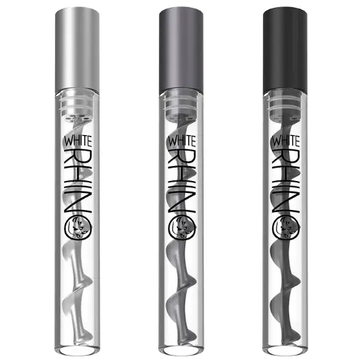 [Q-4868] WHITE RHINO GLASS BLUNT TWIST - 12 COUNT DISPLAY