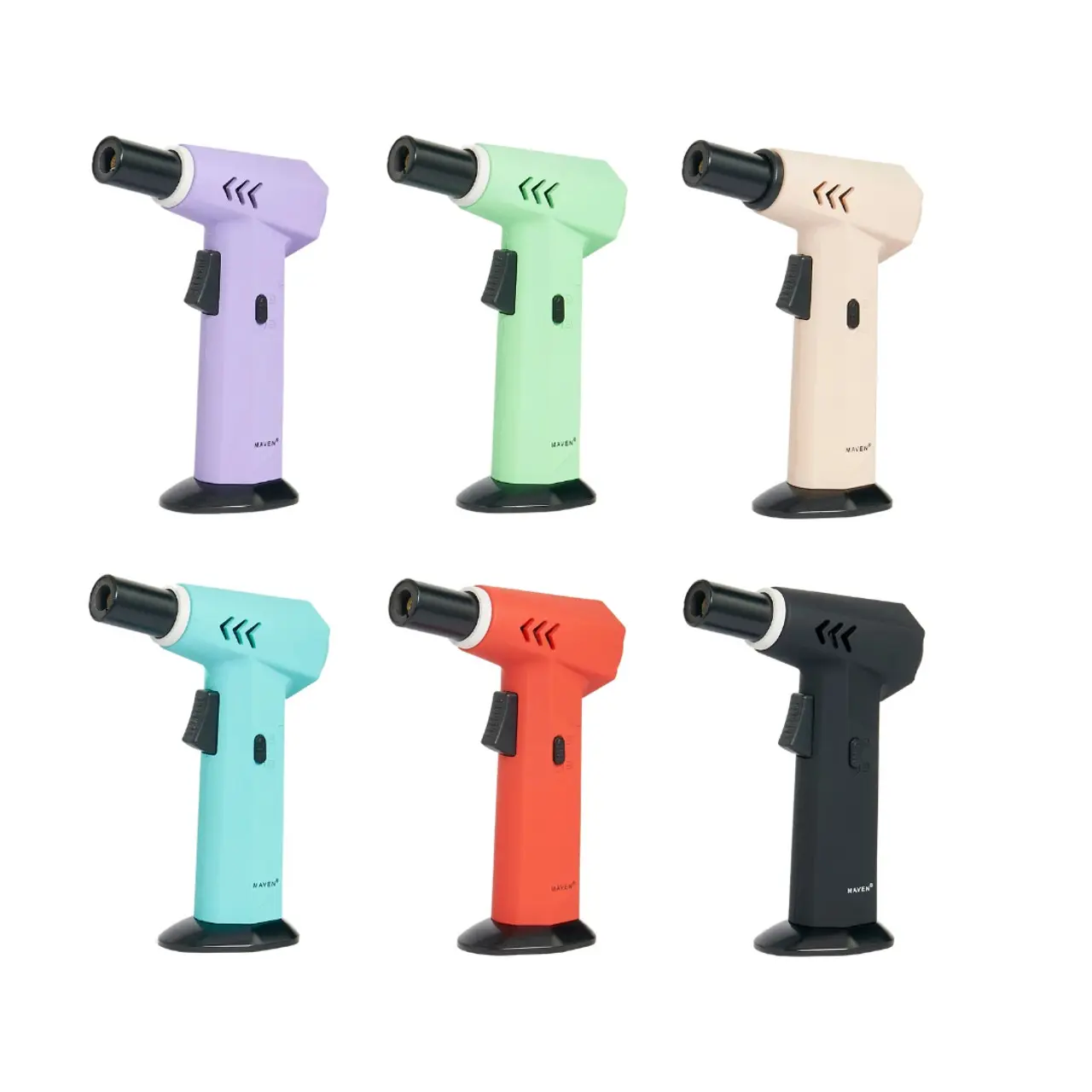 [Q-4874] MAVEN HURRICANE TORCH LIGHTER 4CT Display