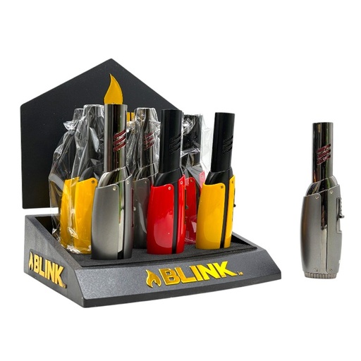 [Q-4882] BLINK DECO Flair SINGLE FLAME TORCH 9PK DISPLAY