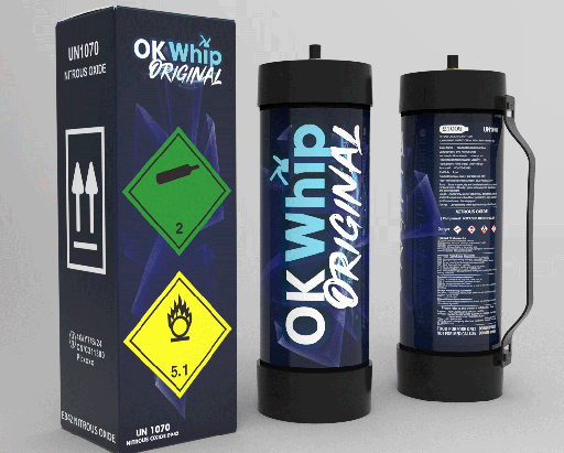 OK Whip 2.2L 1364G 2PK (Culinary/Food Purposes Only)