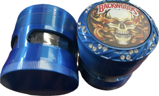 [Q-2312] GRINDER 3 CHAMBER WITH WINDOW MULTI DESIGN