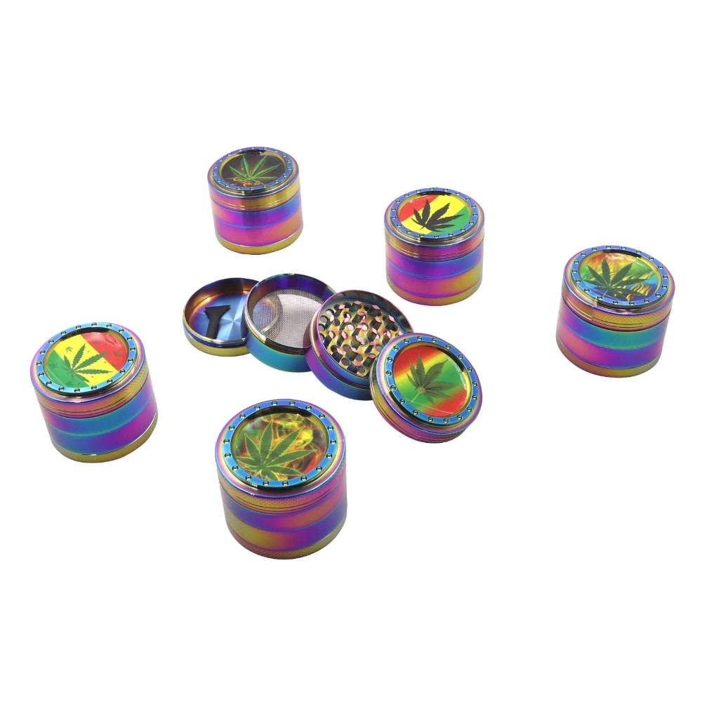 [Q-2325] GRINDER 63MM ALIEN DESIGN WITH LIGHT