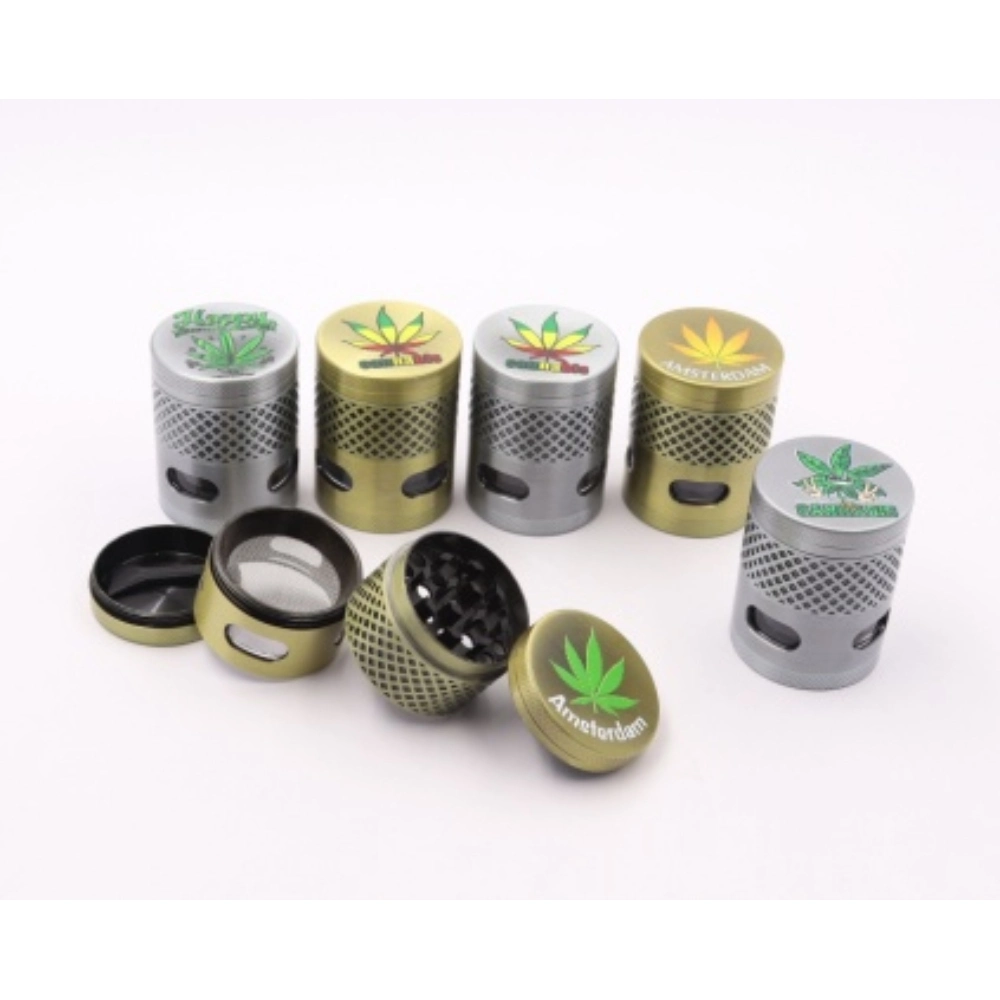 [Q-2361] GRINDER WITH MIX & WINDOW 38MM RAINBOW COLOR